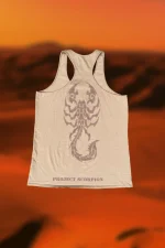 Beige Scorpion Acid Wash Stringer