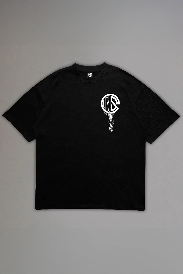 Black FIF Chained Tee (1)
