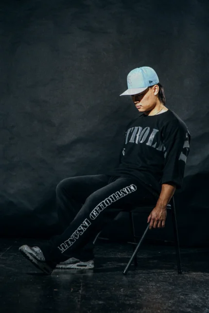 Black Sunwashed Sweatpants (2)