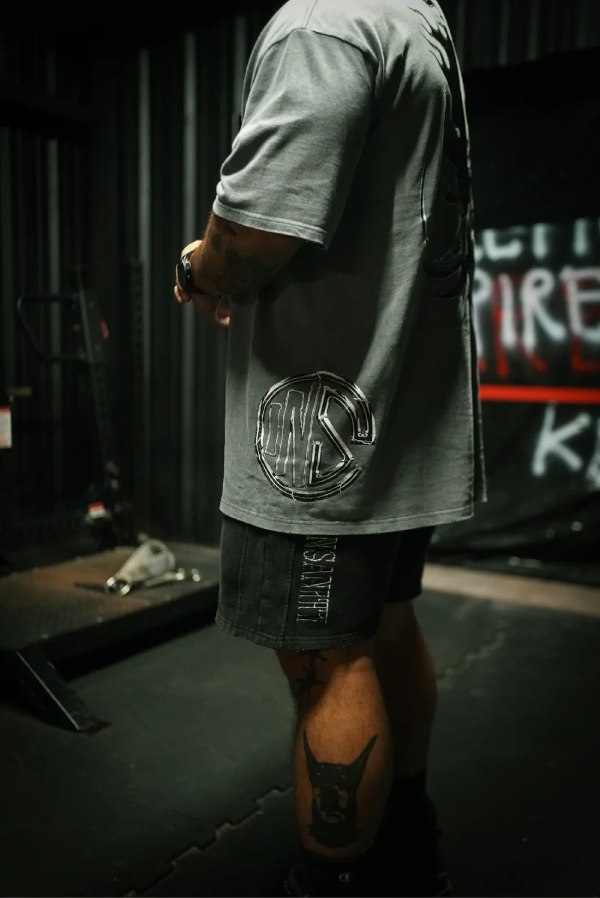 Blackout Stone Washed Shorts (3)