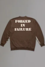 Brown Forged In Failure Crewneck