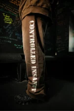 Brown Sunwashed Sweatpants (3)