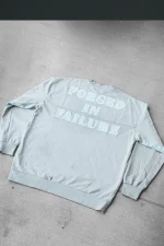 Unc Blue Forged In Failure Crewneck